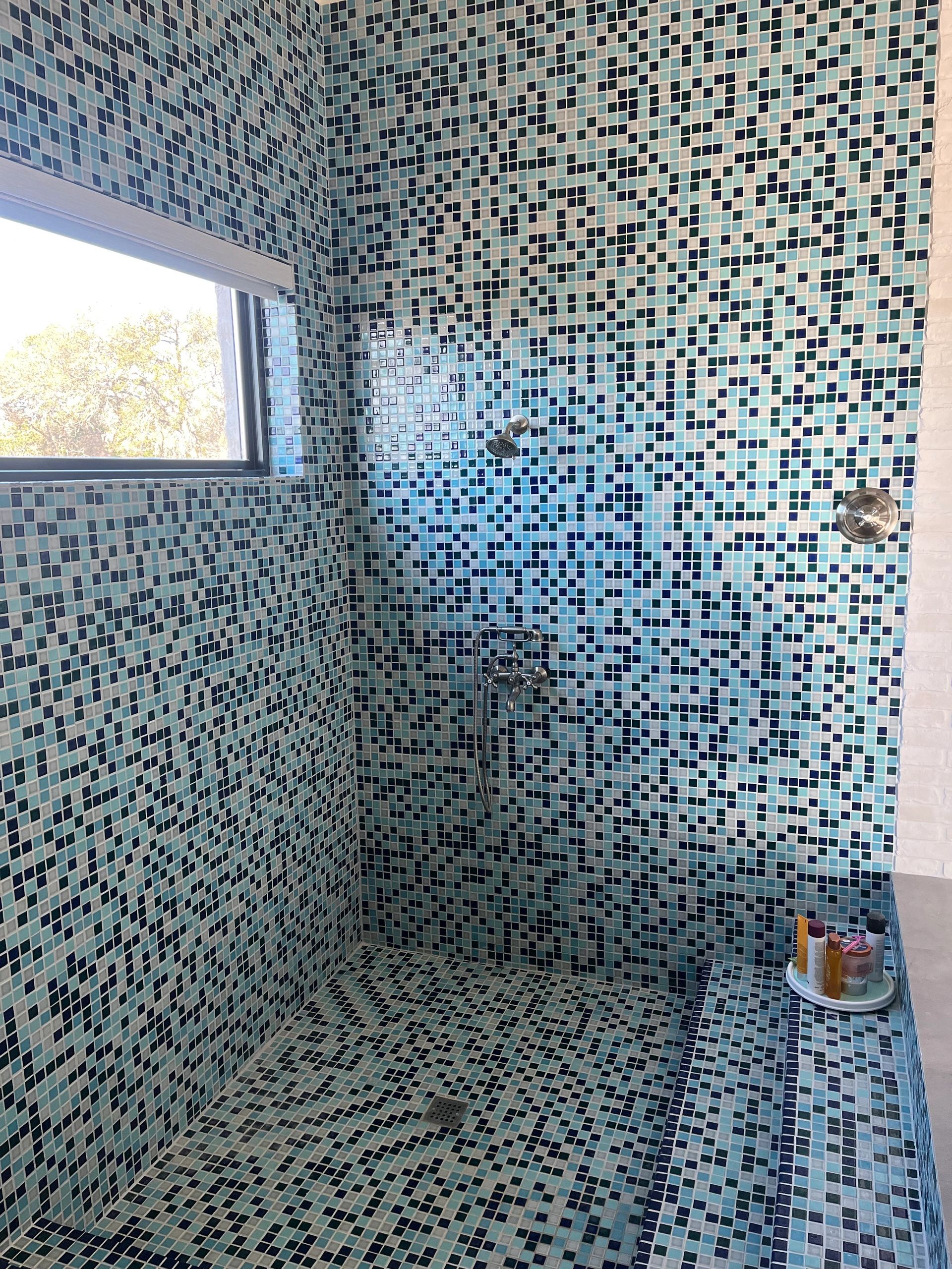 Austincommon brick project – pool tile and decking
